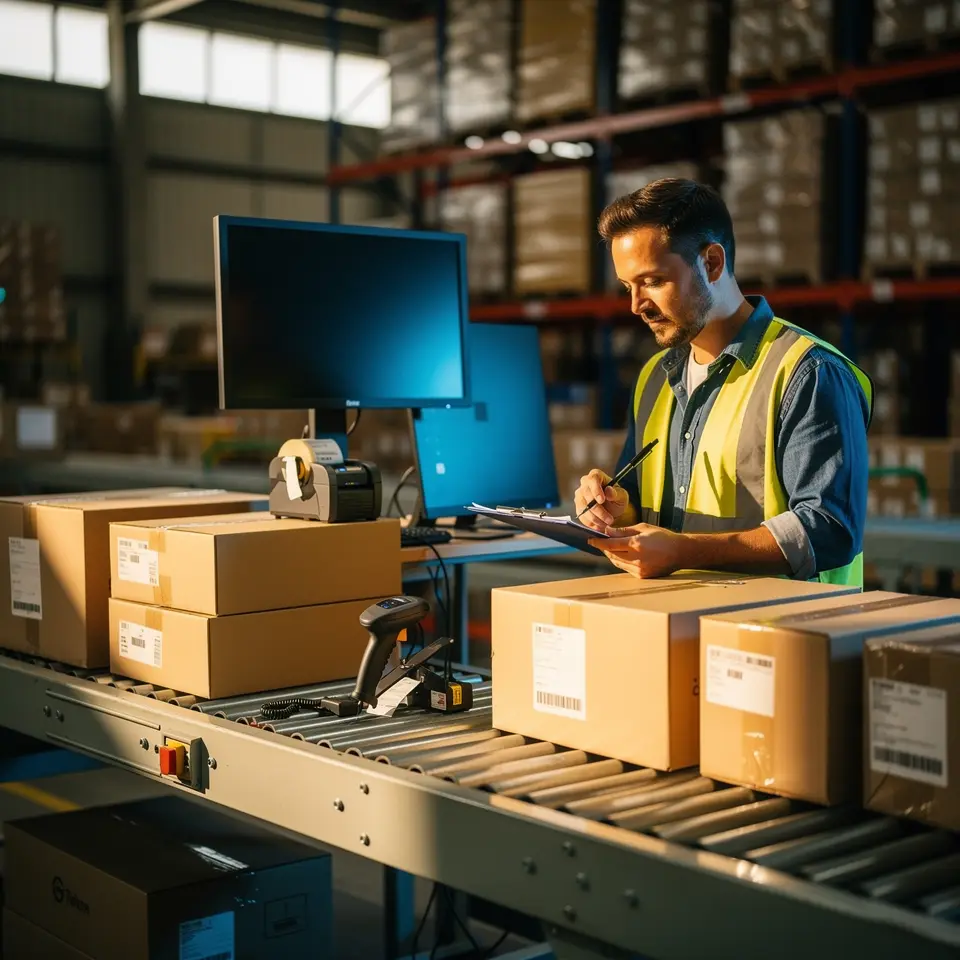 Barcode Verified Bin Staging